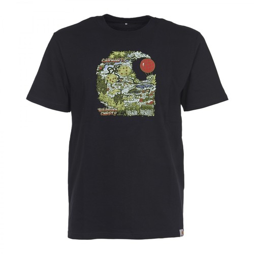 Carhartt Wip, T-shirt Czarny, male, 194.35PLN