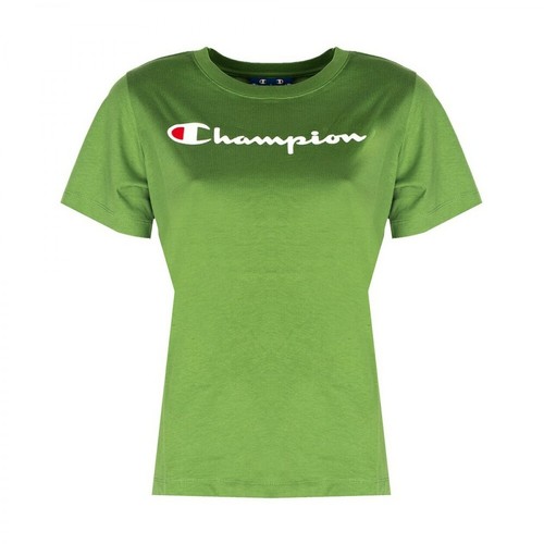 Champion, T-Shirt Zielony, female, 109.00PLN