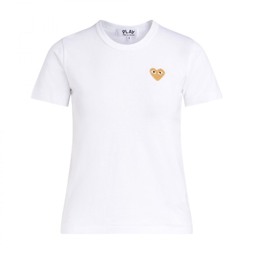 Comme des Garçons Play, T-shirt Biały, female, 447.00PLN