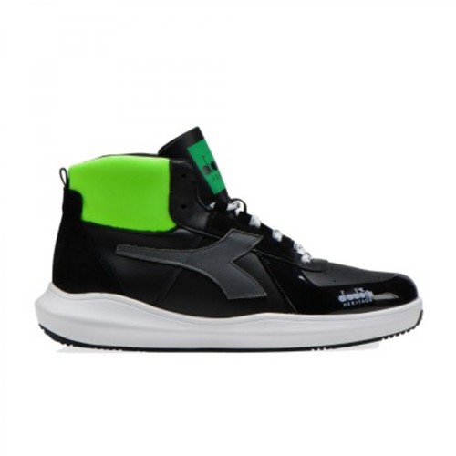 Diadora, MI Basket H MDS Fluo Sneakers Czarny, male, 521.99PLN