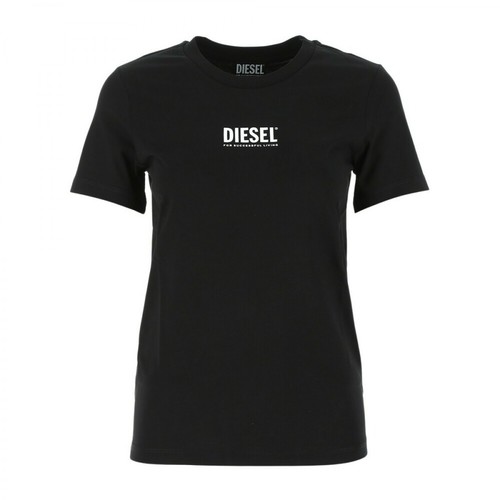 Diesel, T-Shirt Czarny, female, 274.00PLN