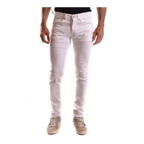 Dondup, Spodnie jeansowe Biały, male, 877.00PLN