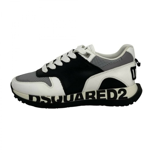 Dsquared2, Running Sneakers Biały, male, 1779.00PLN