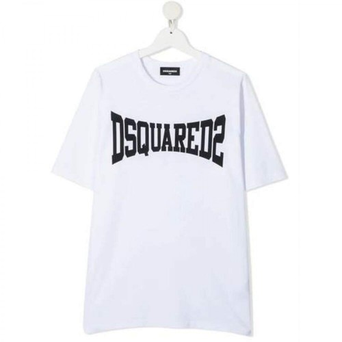 Dsquared2, T-Shirt Biały, male, 279.00PLN