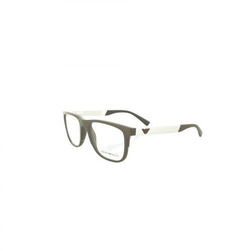 Emporio Armani, Glasses 3133 Brązowy, male, 653.00PLN