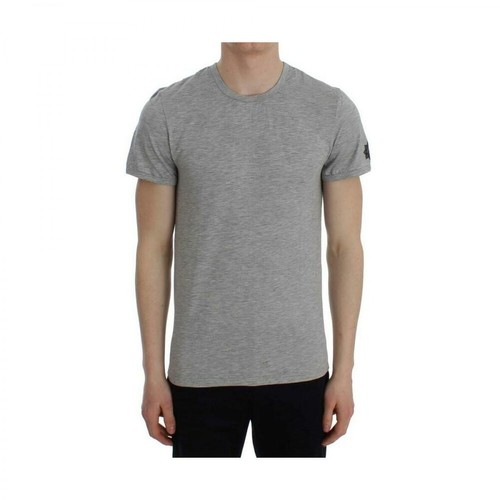Ermanno Scervino, Modal Stretch Crew-neck Underwear T-shirt Szary, male, 268.04PLN