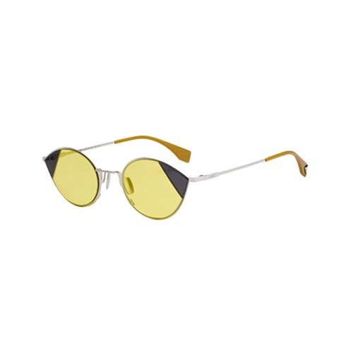 Fendi, Sunglasses Żółty, female, 1150.00PLN