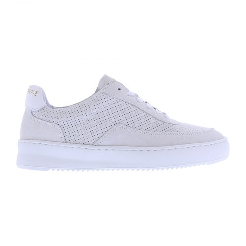 Filling Pieces, Mondo Perforated Sneakers Biały, female, 571.91PLN