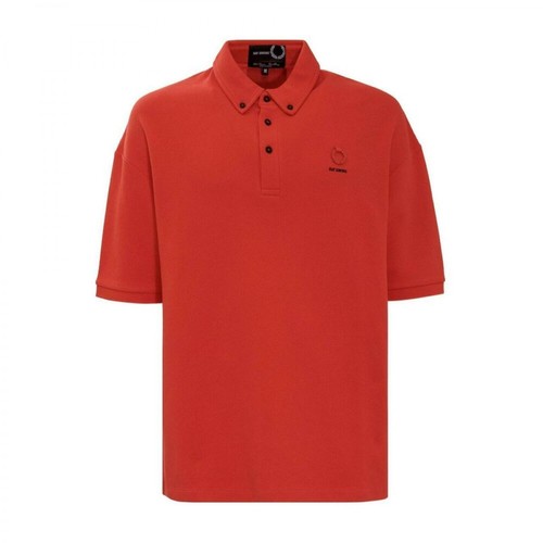 Fred Perry, Polo Shirt Czerwony, male, 784.00PLN