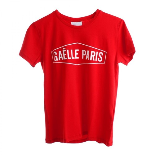 Gaëlle Paris, 2736M0041 T-shirt Czerwony, male, 373.00PLN