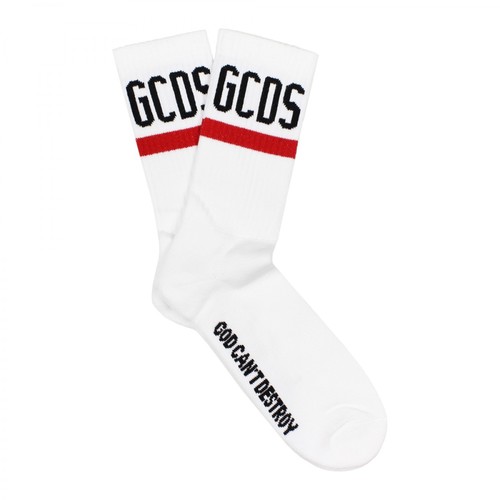 Gcds, Logo Socks Biały, unisex, 137.00PLN