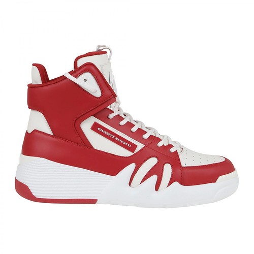Giuseppe Zanotti, Sneakers Czerwony, male, 2121.00PLN