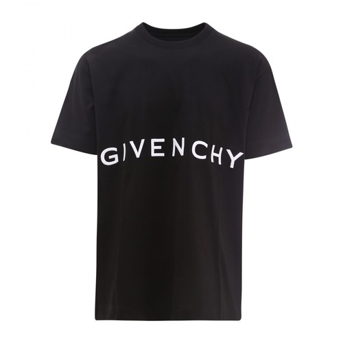 Givenchy, 4G logo print T-shirt Czarny, male, 2710.46PLN