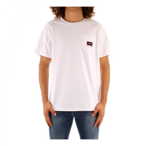 Guess, M1Yi80 T-shirt Biały, male, 208.00PLN