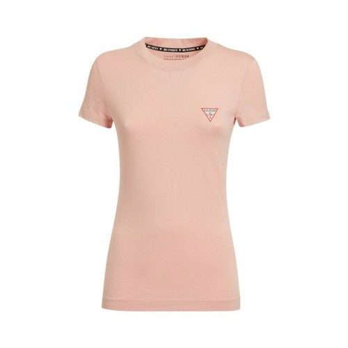 Guess, T-shirt - W1Yi0Z Różowy, female, 123.00PLN