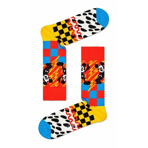 Happy Socks, Calcetines Disney Mickey-Time Socks Czerwony, unisex, 182.47PLN