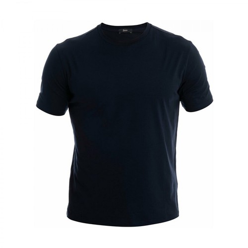 Herno, T-Shirt Niebieski, male, 446.00PLN