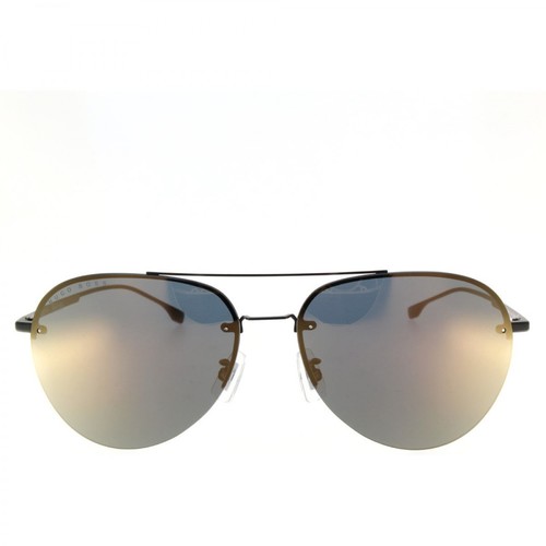 Hugo Boss, Sunglasses Czarny, male, 1026.00PLN