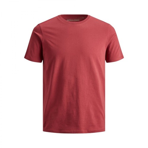 Jack & Jones, T-shirt Organic cotton Czerwony, male, 320.00PLN