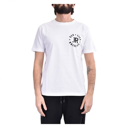 John Richmond, T-shirt tilmitt in cotone Biały, male, 306.38PLN
