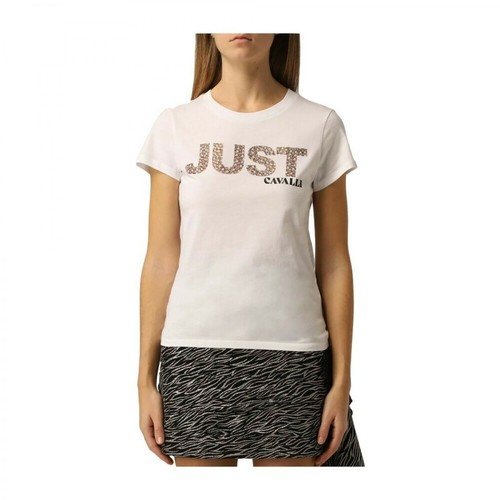 Just Cavalli, T-shirt Biały, female, 767.00PLN