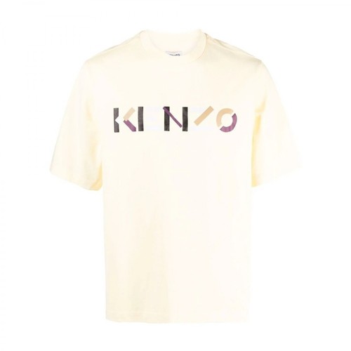 Kenzo, Oversized T-shirt Beżowy, male, 493.00PLN