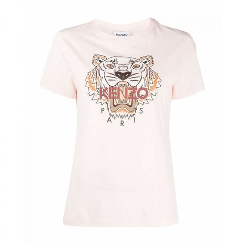 Kenzo, Printed Tiger T-shirt Biały, female, 440.00PLN