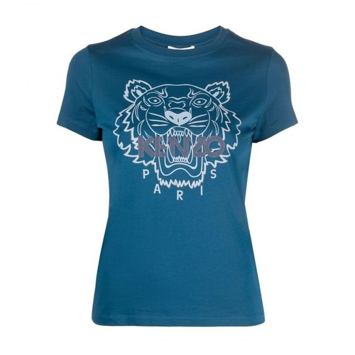 Kenzo, T-shirt Niebieski, female, 440.00PLN