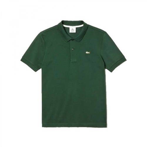 Lacoste, Na żywo Koszula Slim Fit Polo Zielony, male, 365.00PLN