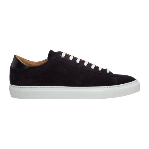 Lardini, leather sneakers Niebieski, male, 878.00PLN