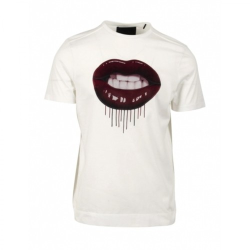 Limitato, Single kiss t-shirt Biały, female, 994.64PLN