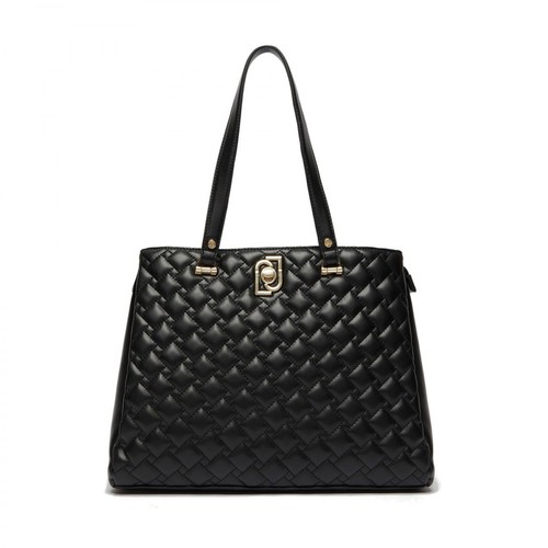 Liu Jo, Piacente Shopping bag Czarny, female, 616.00PLN