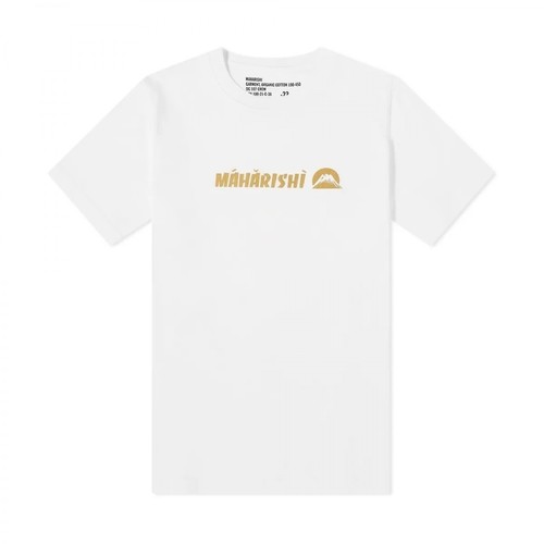 Maharishi, T-shirt Biały, male, 352.00PLN