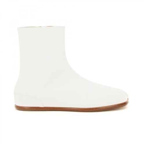 Maison Margiela, tabi flat boots Biały, male, 3420.00PLN