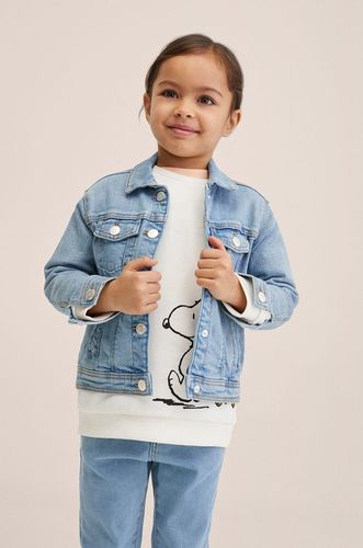 Mango Kids kurtka jeansowa dziecięca Mareta 89.99PLN