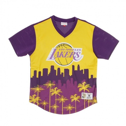 Mitchell & Ness, Casacca NBA T-Shirt Fioletowy, male, 482.00PLN