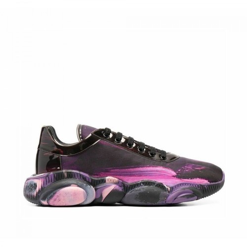 Moschino, Mb15273G0Dgs565A Sneakers Fioletowy, male, 1802.00PLN
