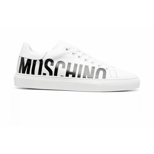 Moschino, Sneakers Biały, male, 1503.00PLN