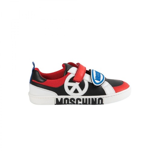 Moschino, Sneakers Czerwony, male, 1341.00PLN