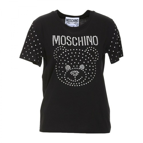 Moschino, T-Shirt Czarny, female, 560.57PLN