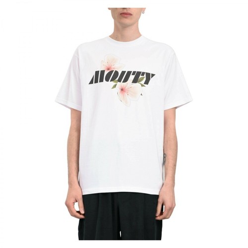Mouty, T-shirt Biały, male, 249.65PLN