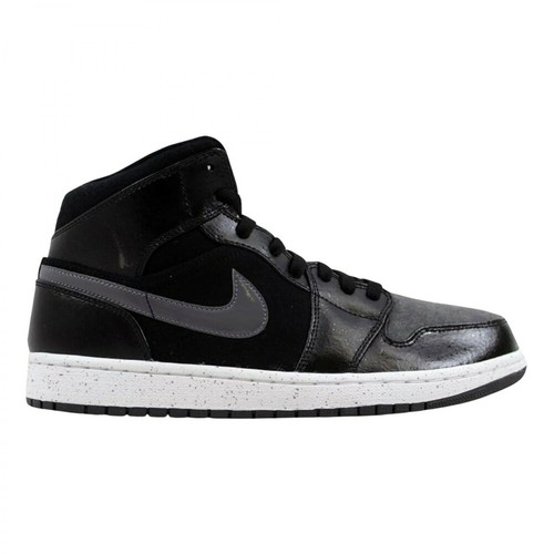 Nike, Air Jordan 1 Mid Premium Winterized Black Grey Czarny, male, 2890.00PLN