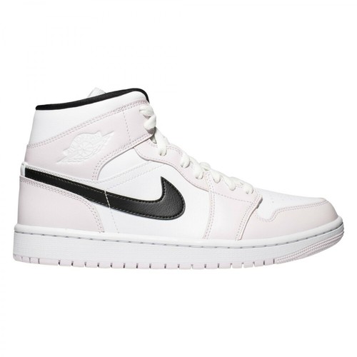 Nike, Sneakers Air Jordan 1 Mid Barely Rose Biały, male, 2144.00PLN