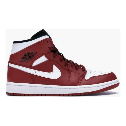Nike, Sneakers Air Jordan 1 Mid Chicago Czerwony, male, 3067.00PLN