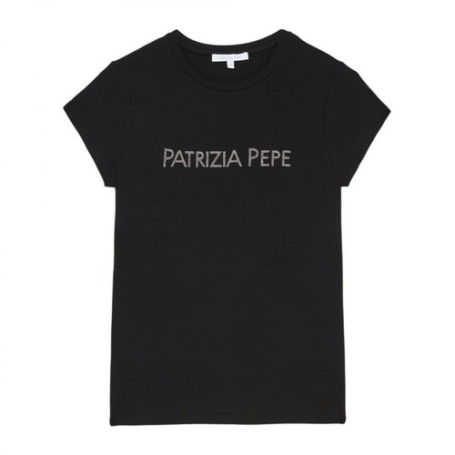 Patrizia Pepe, T-shirt Czarny, female, 454.50PLN