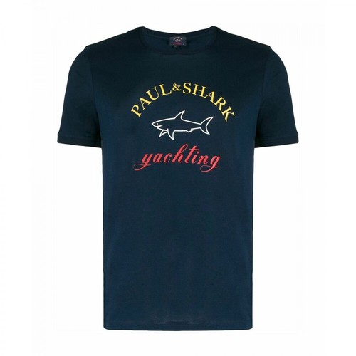 Paul & Shark, T-Shirt Niebieski, male, 470.00PLN