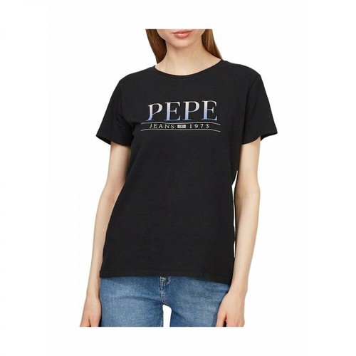 Pepe Jeans, T-Shirt Lisa_Pl504701 Czarny, female, 151.00PLN