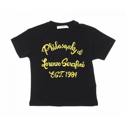 Philosophy di Lorenzo Serafini, T-Shirt Manica Corta Czarny, male, 525.00PLN