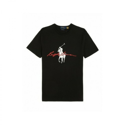 Polo Ralph Lauren, t-shirt 858444 002 Czarny, male, 306.00PLN