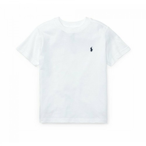 Polo Ralph Lauren, T-Shirt with Logo Biały, male, 108.00PLN